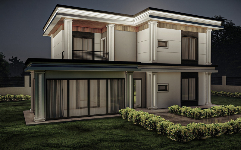 N.E Evi Projesi - Projelendirme ve inşaat